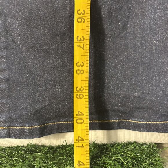 Plus Size Womens Evri Bootcut Jeans Dark Wash Stretch Denim Size 22W - Picture 3 of 6